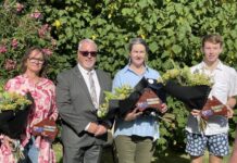 Celebrating in the Brook