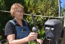 Garden violated by thefts