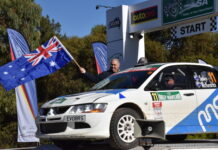 Rally drivers show heart and endurance
