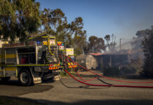 Kulpara structures destroyed in blaze