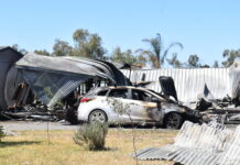 Fire destroys Two Wells house