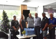 Lions Christmas raffle winners