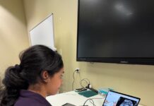 Local medical staff undergoing upskilling