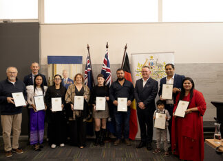 Light shines for new Australian Citizens